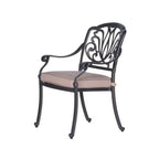 Set da pranzo in alluminio color canna di fucile da 13 pezzi Manasquan di Havenside Home