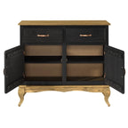 Grünes Buffet-Sideboard aus Holz