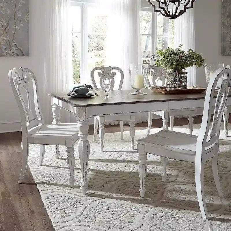 Chaise d’appoint à dossier éclaté Magnolia Manor (lot de 2)