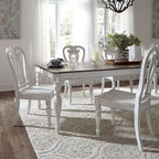 Chaise d’appoint à dossier éclaté Magnolia Manor (lot de 2)