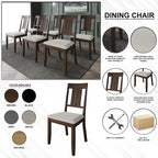 CraftPorch Classic 7-piece Wooden Dining Set