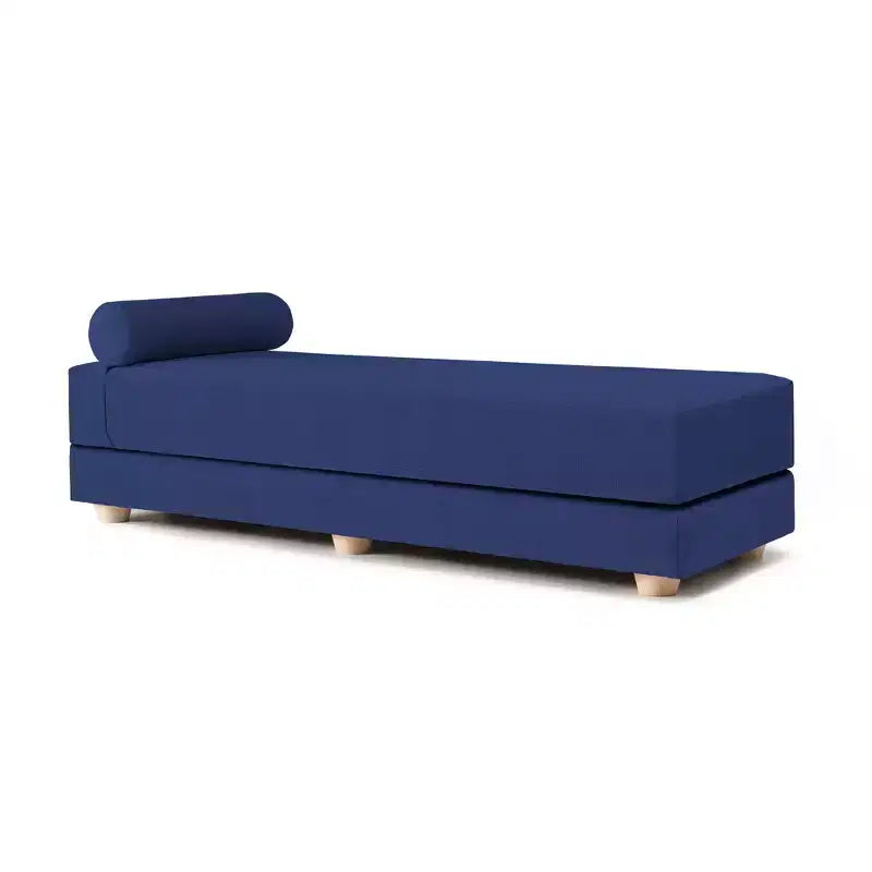 Lit de repos/lit d’appoint escamotable grand format – microvelours