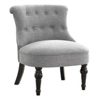 Living Room Armless Accent Comfy Chair
