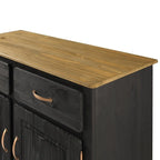 Grünes Buffet-Sideboard aus Holz