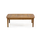 Ensemble de salon extérieur Willowbrook en bois d’acacia pour 4 personnes, par Christopher Knight Home