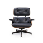 Mid Century Modern Leather Lounge Chair Armchair Recliner