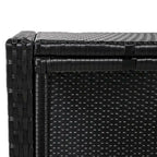 Ensemble de canapé d’angle d’extérieur en rotin, cadre quadrilatéral pour spa