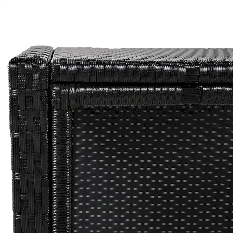 Ensemble de canapé d’angle d’extérieur en rotin, cadre quadrilatéral pour spa