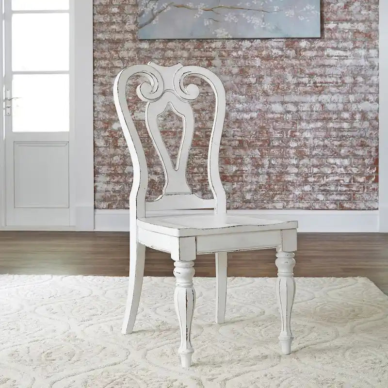 Chaise d’appoint à dossier éclaté Magnolia Manor (lot de 2)