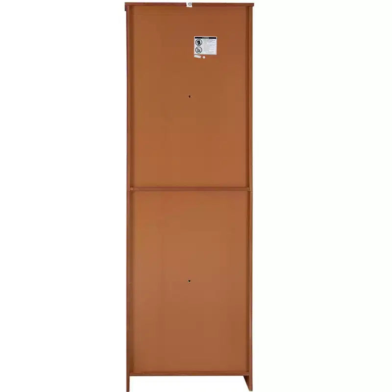 Meuble de rangement haut de 72 pouces avec 8 portes et 4 étagères pour salon, cuisine ou bureau