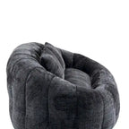 GDFStudio - Divano relax Laurel in ciniglia a 2 posti con schiuma ad alta densità e comfort extra-large