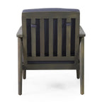 Ensemble de salon extérieur Willowbrook en bois d’acacia pour 4 personnes, par Christopher Knight Home