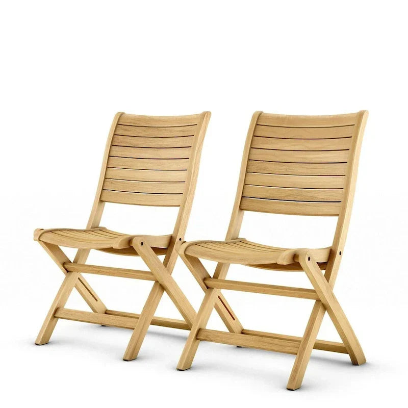 Ensemble de salle à manger de jardin extensible Amazonia Teak Sessa en teck, 13 pièces – 13 pièces