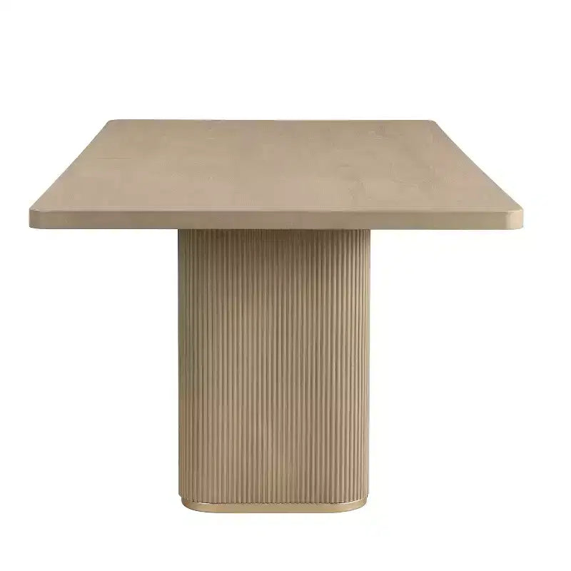 Ensemble de salle à manger moderne de 7 pièces en bois et métal Yodsak de Christopher Knight Home avec chaises pivotantes à 180°