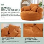 Poltrona rotonda relax ?C bianco/blu/grigio/giallo/arancione/rosso rosa/blu navy/verde, posto singolo e doppio