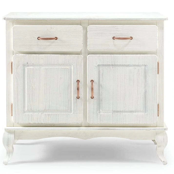 Grünes Buffet-Sideboard aus Holz