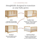 Lettino trasformabile Babyletto Swell 4-in-1 con kit di conversione in letto per bambini