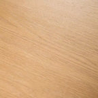 Tavolo da pranzo ovale in legno Dovelina da 67 con 4 gambe, tavolo da cucina moderno per 6 persone