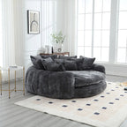 Comodo divano letto matrimoniale a panetto, divano letto oversize con braccioli