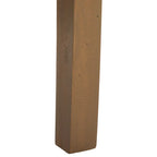 Ensemble de 2 chaises de salle à manger en osier naturel, 19 l x 22 p x 41 h, style bohème côtier