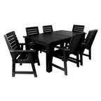 HIGHWOOD PROFESSIONAL 7- Piece Outdoor Dining Set 42x72