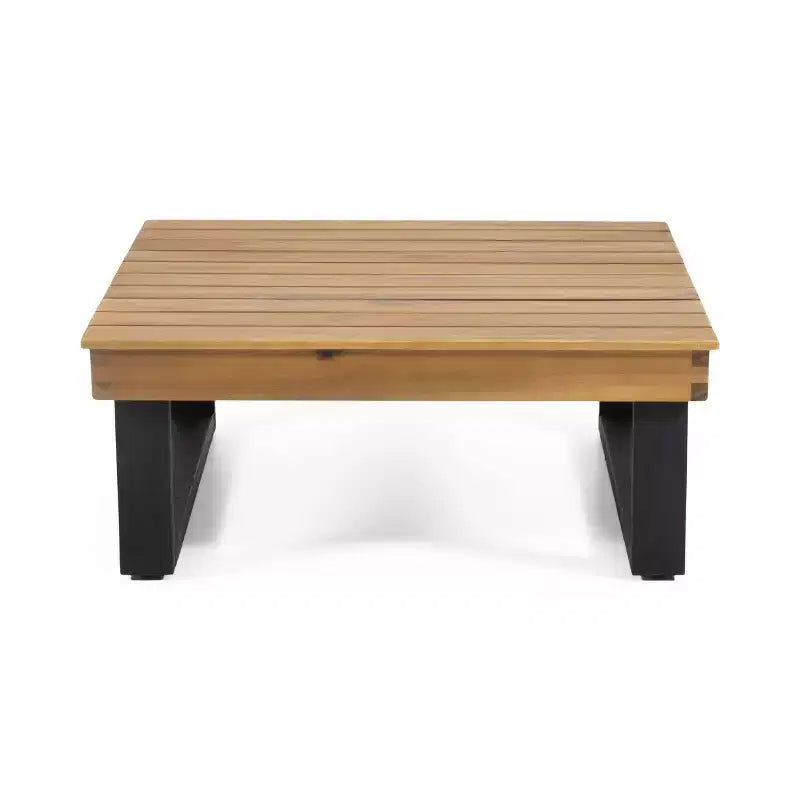 Ensemble de canapé d’extérieur modulable en L, ensemble de salon de patio, ensemble de sièges de jardin pour discuter avec table basse et coussins résistants à l’eau - ModernLuxe