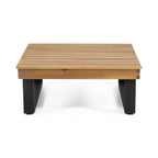 Ensemble de canapé d’extérieur modulable en L, ensemble de salon de patio, ensemble de sièges de jardin pour discuter avec table basse et coussins résistants à l’eau - ModernLuxe