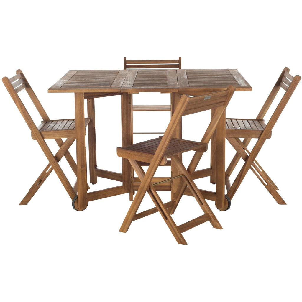 Set da pranzo da esterno SAFAVIEH Brandy, 5 pezzi - 43" L x 35" P x 29" H