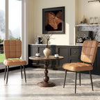 Chaises de salle à manger modernes, lot de 2/4/6/8, chaises de cuisine rembourrées avec coussin épais pour salle à manger