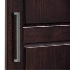 Armadio guardaroba a 3 ante Cosmo Palace Imports in legno massello al 100%, con ante in legno massello o a specchio