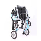 Fauteuil roulant de transport pour personnes âgées ultraléger, pliable et portable, avec frein à main verrouillable et accoudoirs relevables amovibles