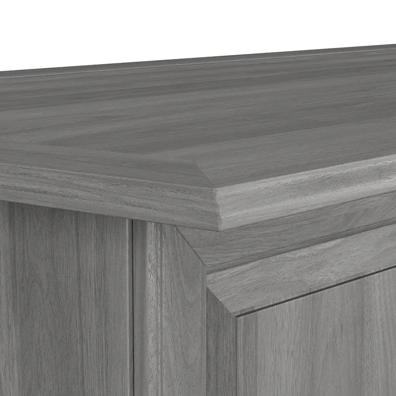 Scrivania direzionale Bush Furniture Saratoga con cassetti e vano portaoggetti