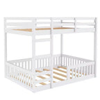 Letto a castello in legno matrimoniale sopra matrimoniale con scala e sponde di sicurezza, letto a castello matrimoniale basso con rete a doghe