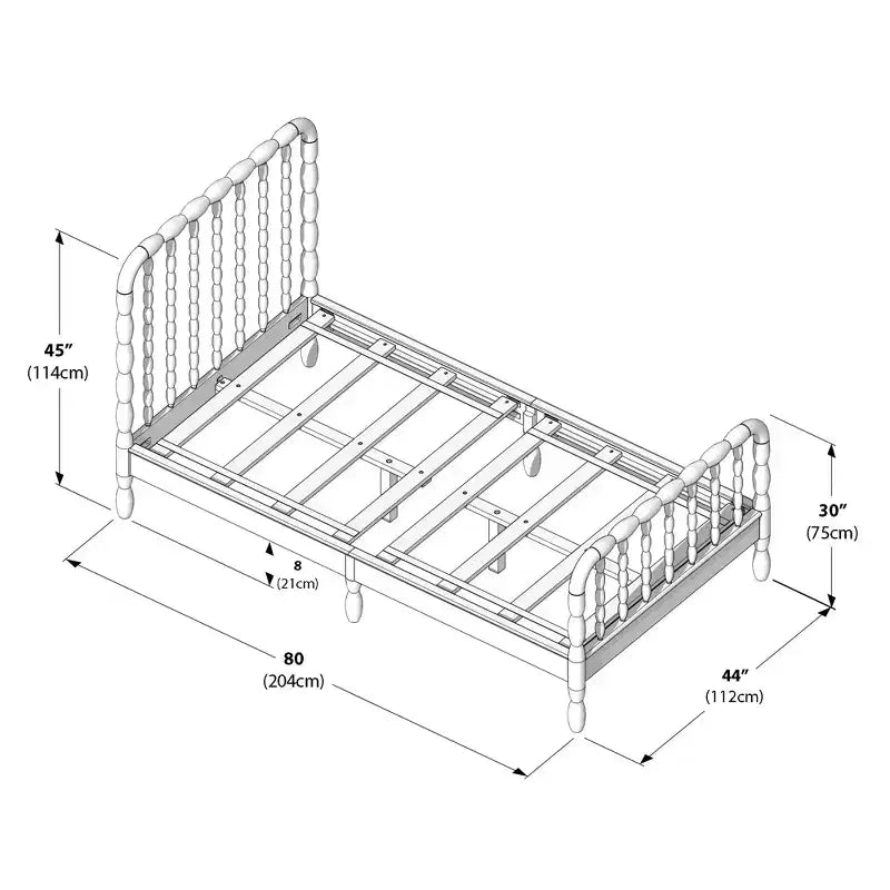 Cama individual Jenny Lind