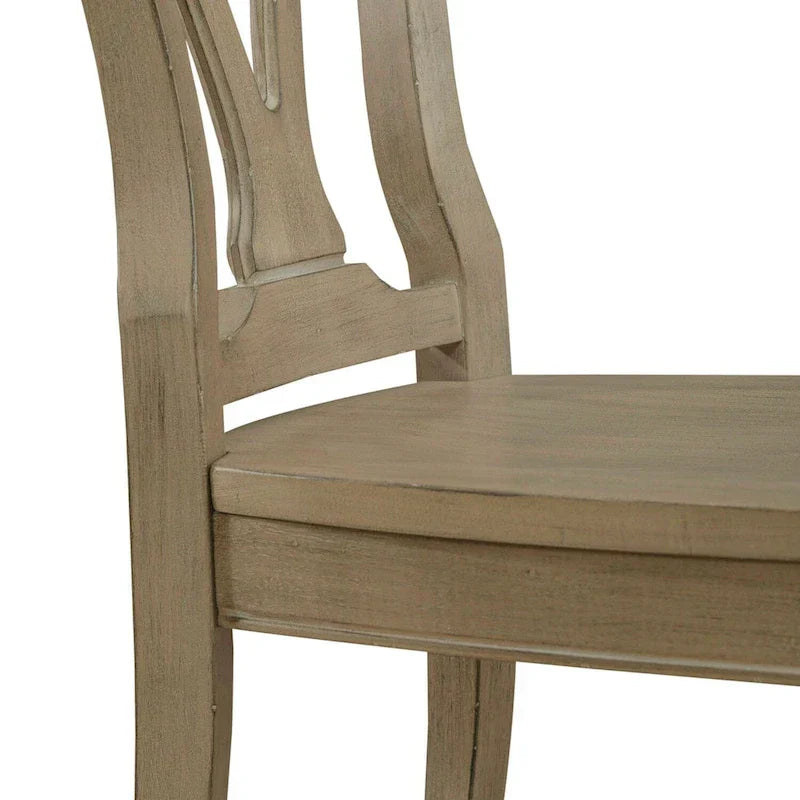 Chaise d’appoint à dossier éclaté Magnolia Manor (lot de 2)