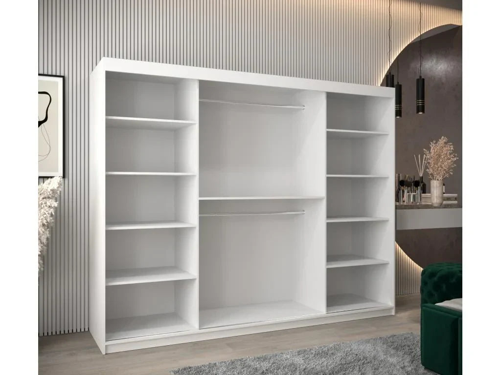 Armoire - Argenté/Beige/Blanc (blanchabitatdoux)