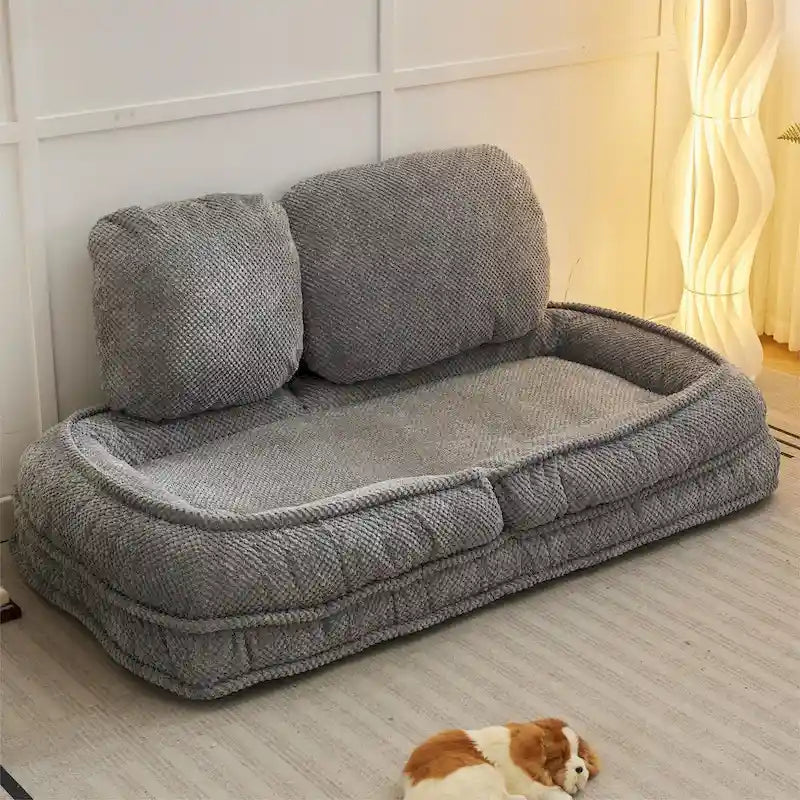 Divano poltrona relax, 5 posizioni regolabili, per sedersi, dormire e ripiegarsi, ideale per camera da letto e soggiorno