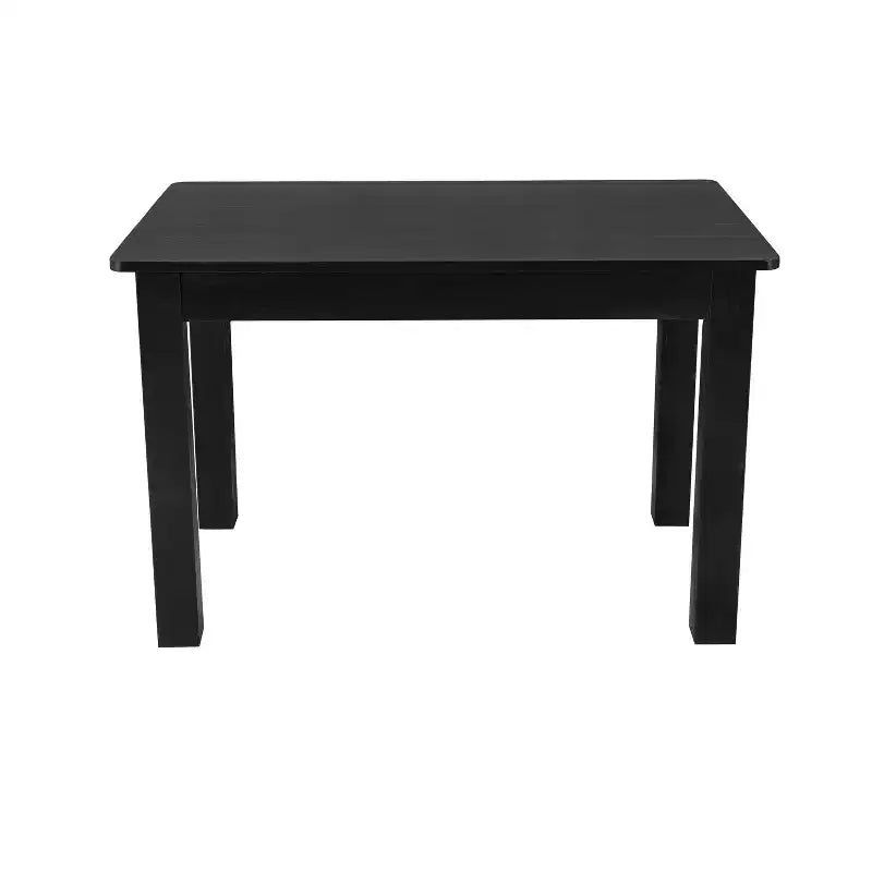 Mesa de jantar retangular Flash Furniture, 46 x 30, em pinho maciço