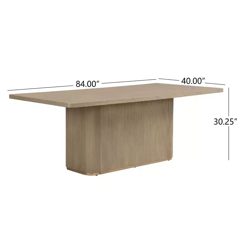 Ensemble de salle à manger moderne de 7 pièces en bois et métal Yodsak de Christopher Knight Home avec chaises pivotantes à 180°