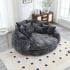 Comodo divano letto matrimoniale a panetto, divano letto oversize con braccioli