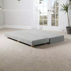 Lit de repos/lit d’appoint escamotable grand format – microvelours