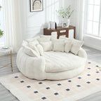 Comodo divano letto matrimoniale a panetto, divano letto oversize con braccioli