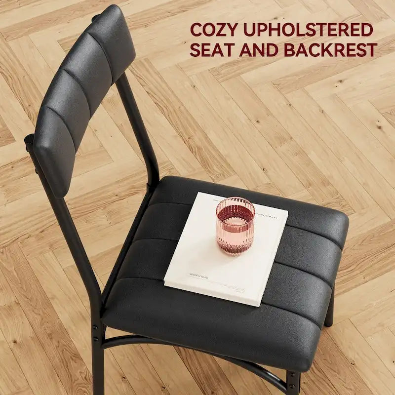 Jídelní sestava pro 2 osoby, kuchyňský stůl s čalouněnými židlemi pro 2 osoby