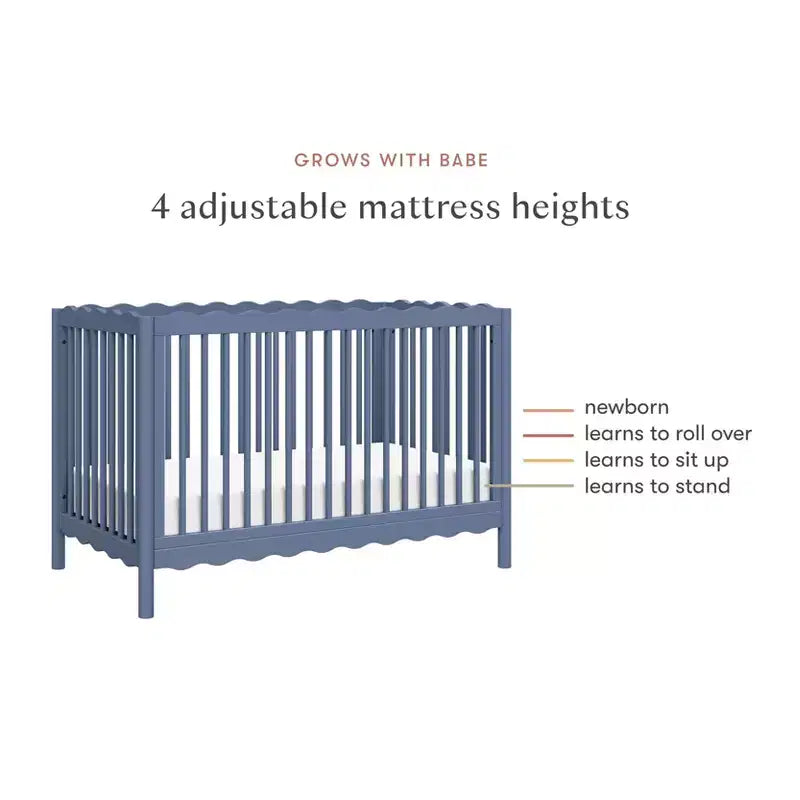 Lettino trasformabile Babyletto Swell 4-in-1 con kit di conversione in letto per bambini