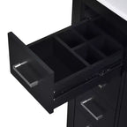 Meuble-lavabo de salle de bains simple de 30 pouces avec meuble et 3 tiroirs ??Noir / Bleu / Vert / Indigo / Blanc