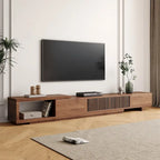 Mobile TV moderno retrattile ed estensibile con 4 cassetti, fino a 103 pollici - 78.54P x 15.74L x 13.78H