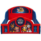 Lettino per bambini Delta Children in plastica per dormire e giocare, con sponde di sicurezza integrate - PAW Patrol