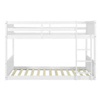 Delphia Low Profile Twin over Twin Bunk Bed