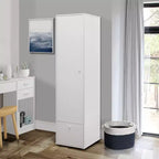 Armoire de rangement Corry de Kings Brand Furniture, blanche