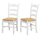 Chaise de salle à manger Jessie à dossier en échelle Simple Living (lot de 2)